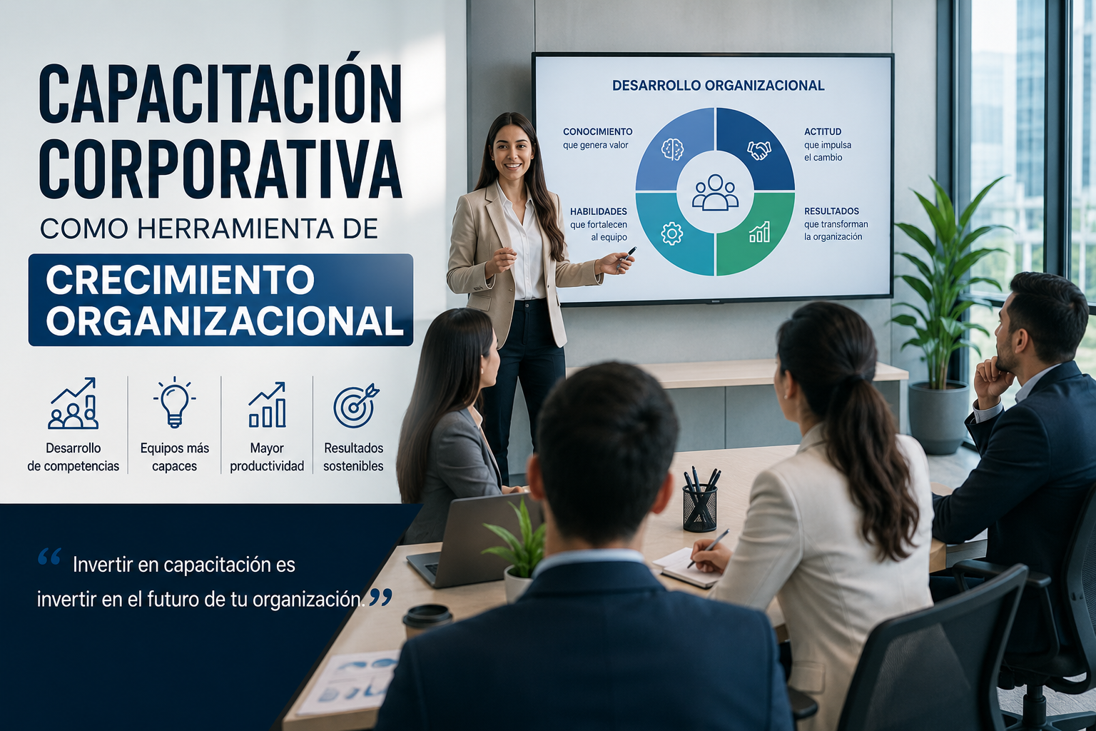 Capacitación corporativa como herramienta de crecimiento organizacional