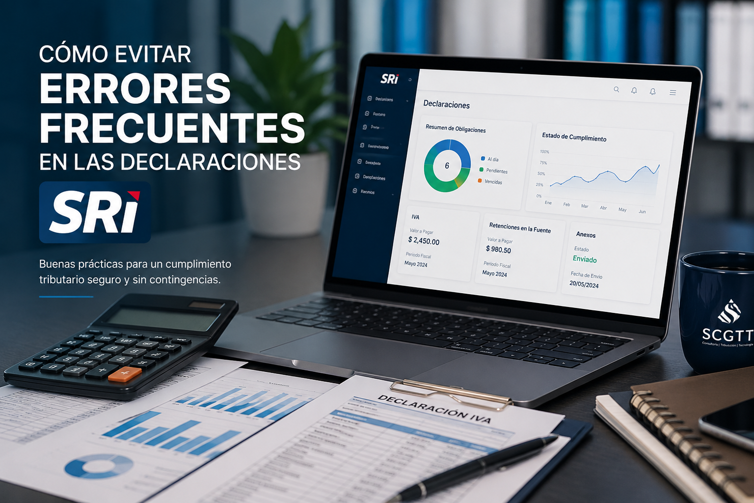 Cómo evitar errores frecuentes en las declaraciones SRI